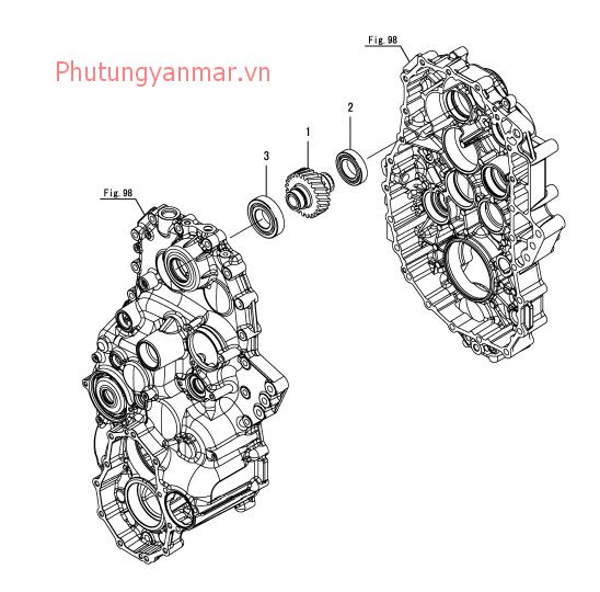 Trục truyền động di chuyển số 1